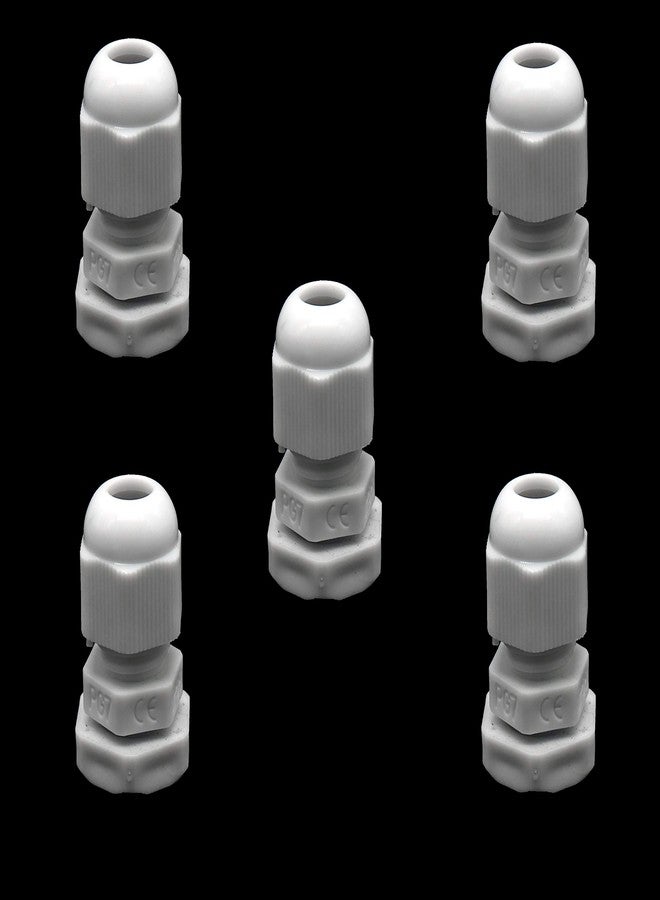 إلكترونيك سبايسس مجموعة من 5 رؤوس كابلات إلكترونية عالية الجودة من النوع PG، مقاومة للماء بمعيار IP68 - Image 1